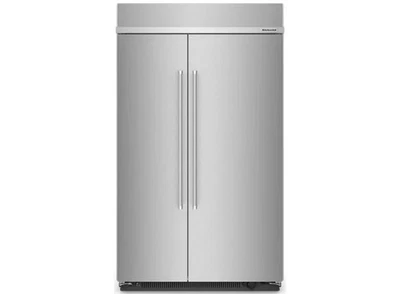 KitchenAid Professional KBSN708MPS 48 Inch Built-In Side-by-Side Refrigerator - Image 1 of 4