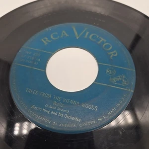 Emporer Waltz / Vienna Woods by Wayne King 45 RPM Vinyl Record - Imagen 1 de 4
