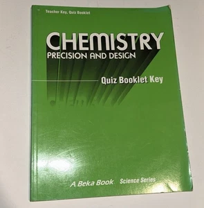 Abeka chemistry Precision and Design quiz booklet key - Picture 1 of 2