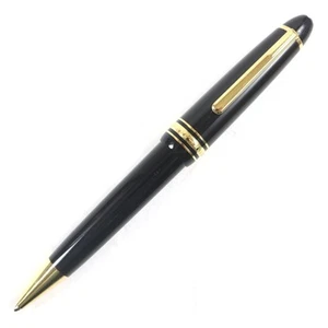 Montblanc Meisterstuck Le Grand Whitestar Twist Ballpoint Pen Black Gold - Picture 1 of 10