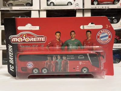 Majorette Bayern Munchen FC - MAN Team Bus RED - New, sealed - Image 1 of 2