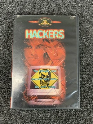 Hackers (DVD, 1998) Angelina Jolie, Jonny Lee Miller Cult 90s - Image 1 of 4