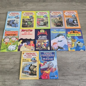 LADYBIRD Vintage Thomas The Tank Book Bundle X12 80s Superted,Transformers Lot  - Picture 1 of 9