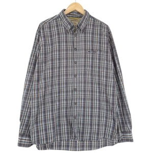 Camisa Camel Active para hombre franela a cuadros algodón Ze5 talla XL - Imagen 1 de 8
