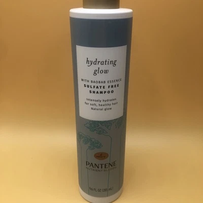 Pantene Hydrating Glow Shampoo Sulfate Free with Baobab Essence  (9.6 Fl Oz) - Image 1 of 4