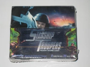 1997 INKWORKS STARSHIP TROOPERS PREMIUM TRADING CARDS SCATOLA SIGILLATA IN FABBRICA - Foto 1 di 2