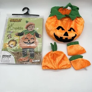 Spirit Halloween Lil Calabaza Halloween Disfraz 4 piezas Set Talla 3-12 Meses - Imagen 1 de 6