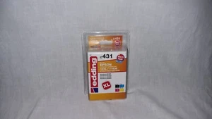 Edding 431 Multipack ersetzt EPSON T1631-T1632-T1633-T1634 4x Druckerpatronen - Bild 1 von 1