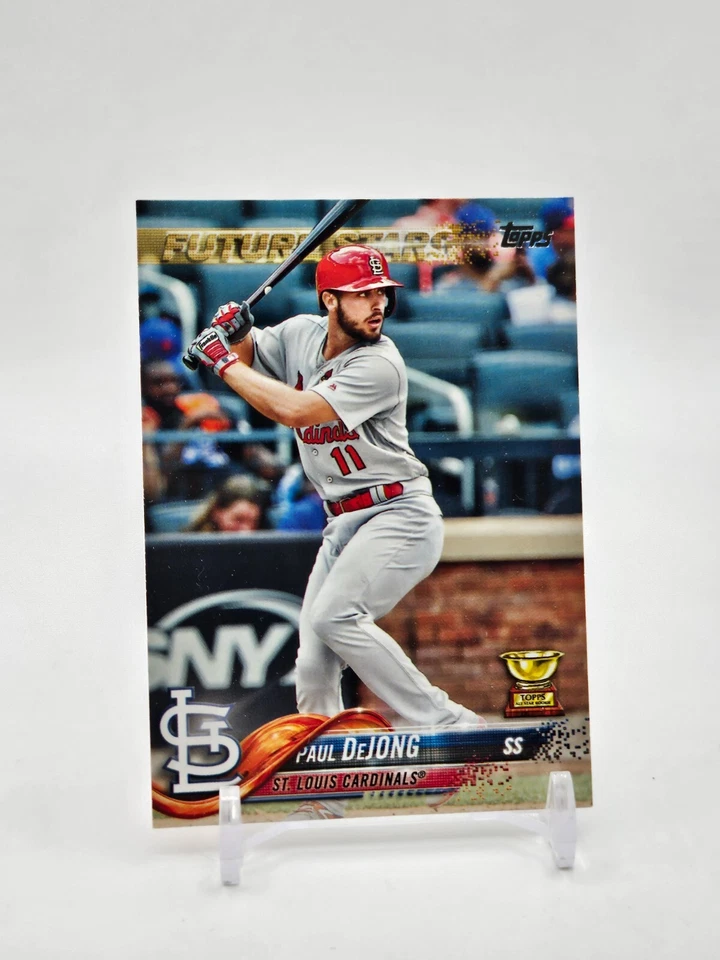 Paul DeJong "Future Stars" ROOKIE CUP 2018 Topps SERIES 2 #462 Cardinals INSERT - Image 1 of 2