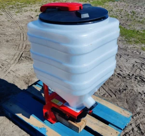 Kleinsamenstreuer Schneckenkornstreuer Düngerstreuer 110L Nachsaatgerät - Bild 1 von 7