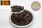 Ceylon Black Pepper Whole Dried Seeds - 100% Organic Natural & High Premium Qual