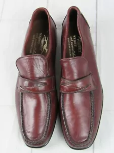 Zapato Mocasín Whippet Wright Para Hombres Marrón Penny Borgoña Arco Preservador Talla 10 - Imagen 1 de 9