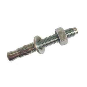 M10 Carbon Steel Wedge Expansion Anchor with Nuts and Washers (4-Pack) - Picture 1 of 2