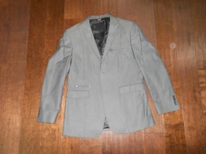 NUEVO SIN ETIQUETAS ROCK & REPUBLIC Deporte Negocios Informal Traje Abrigo Chaqueta Talla 40R Gris - Imagen 1 de 8