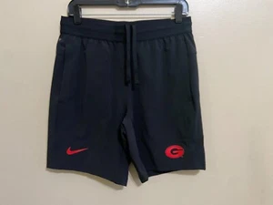 Nike Team Issue Georgia Bulldogs UGA Dawgs Football Training Practice Shorts L - Picture 1 of 10