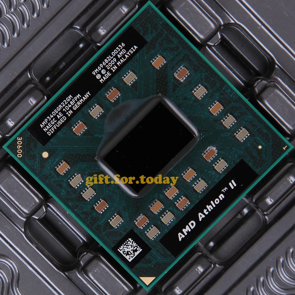 Original AMD Athlon II P340 2.2 GHz Dual-Core (AMP340SGR22GM) Processor CPU - Image 1 of 1