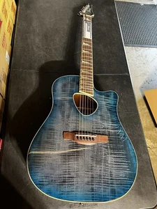 Guitarra eléctrica acústica Ibanez ALT30FM-BDB Altstar - Blue Doom Burst - Imagen 1 de 8