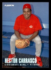 Hector Carrasco 1996 Fleer  Card #338 Cincinnati Reds