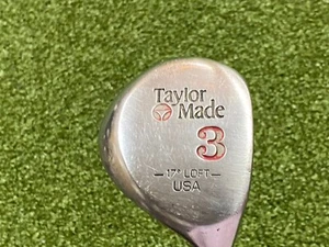 TaylorMade Pittsburgh Persimmon 17* 3 Wood RH TM Taylite Regular Steel (B15) - Picture 1 of 6
