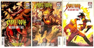 SABRETOOTH THE DEAD DONT TALK #1 2 3 SET CVR A ADAM KUBERT 1ST PRINT 2024 NM - Picture 1 of 1