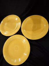 Vintage Fiestaware Original Yellow Dinner Plates Retired Color 5 Available