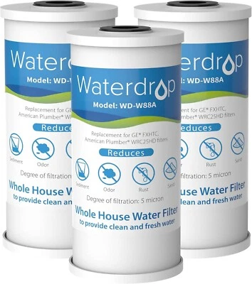Waterdrop FXHTC Whole House Carbon Water Filter, Replacement for GE® FXHTC(3) - Image 1 of 4