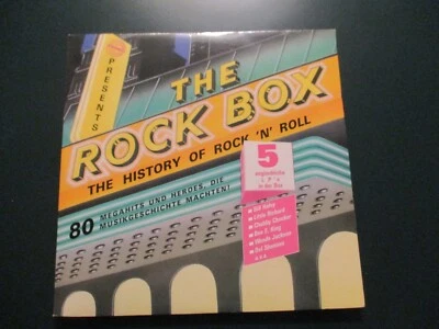 Various - The Rock Box (The History Of Rock 'N' Roll) 5LP 1988 (VG/VG) . - Bild 1 von 2