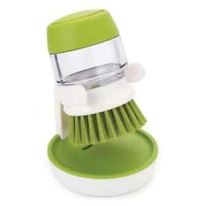 Dishwashing Brush For Kitchen With Soap Dispenser Household Soap And With Holder