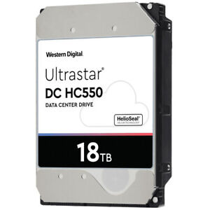 Western Digital Ultrastar DC HC550 18TB, 3,5 Zoll Interne Festplatte (0F38459)