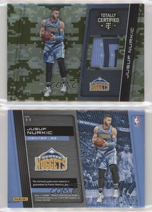 2016-17 Panini Totally Certified Materials Camo /25 Jusuf Nurkic #11