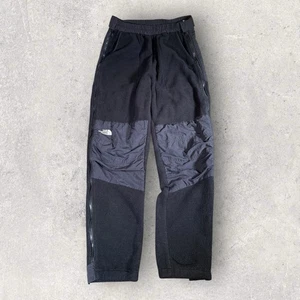 Vintage 90s The North Face Denali Fleece Pants Black Side Zip Size Large USA - Picture 1 of 11