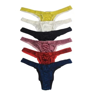 Women's Pure Silk Thong 6 pairs in One Pack X-Large - Picture 1 of 1