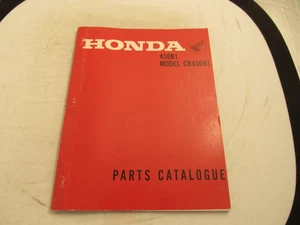 Honda CB450K1 1969 catálogo de piezas original OEM - Imagen 1 de 2