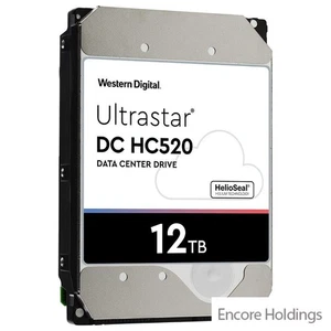 Western Digital (Hgst 0F30146) 12 TB Internal SATA Hard Disk HUH721212ALE604 - Picture 1 of 1