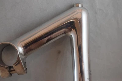 CINELLI NJS Stamped QUILL STEM PISTA TRACK  100mm. Vintage 26 mm 22 mm Italy - Image 1 of 4