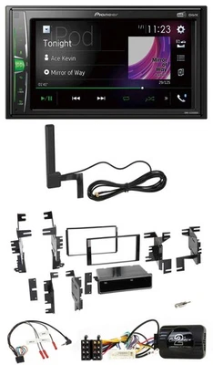 Pioneer MP3 DAB Lenkrad 2DIN Bluetooth Autoradio für Nissan Quest Titan Versa No - Bild 1 von 4