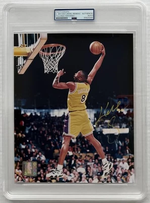 Kobe Bryant Signed 8x10 Photo PSA/DNA Encapsulated #8 Lakers Mamba NBA HOF RARE  - Image 1 of 4