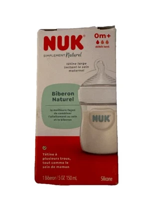 NUK Perfect Match Slow Flow Bottle, 5 fl oz., 0m+ - Image 1 of 4