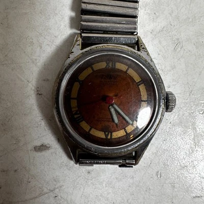Reloj Pulsera Militar Analógico Coleccionable Clásico Eska Vintage Acero Inoxidable Foto 1 de 4