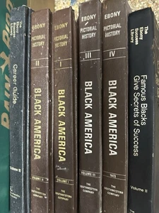 Ebony Pictorial History of Black America Volumes 1-4 Hardcover 1971 - Picture 1 of 9