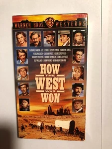 HOW THE WEST WAS WON HENRY FONDA, KARL MALDEN,JAMES STEWART, JOHN WAYNE VHS - Picture 1 of 2