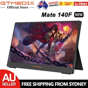 14" Portable Monitor IPS 1080P Extender Screen USB C for Laptop Phone PS5 Switch - Picture 1 of 20