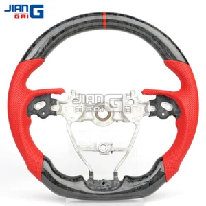 Forged Carbon Fiber Steering Wheel Fit Toyota Camry Corolla RAV4 2018-2023 - Picture 1 of 9