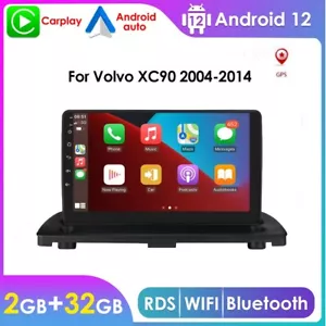 9"Car Radio GPS Stereo Android 12 2+32GB SWC For Volvo XC90 2004-2014 BT Carplay - Bild 1 von 19