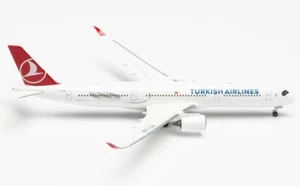 New! Herpa 535465 Turkish Airlines Airbus A350-900, reg. TC-LGA - 1:500 diecast - Picture 1 of 1