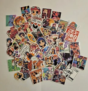 NEW 60 PCS Scott Pilgrim Vs. The World ANIME Waterproof Vinyl Stickers Laptop - Picture 1 of 11