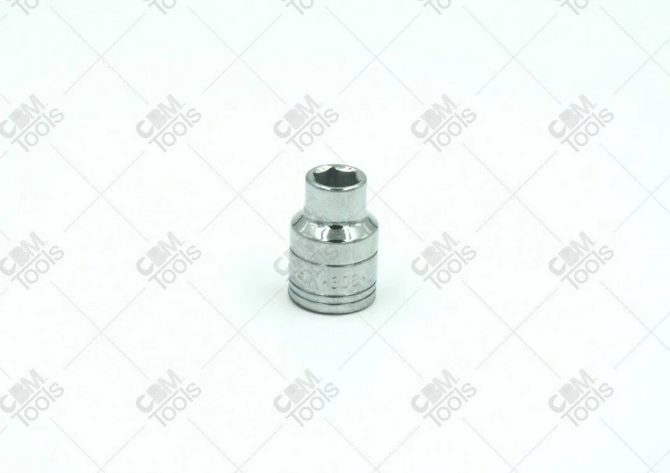 SK Hand Tools 308 3/8" Dr. 8mm 6pt Standard Metric Chrome Socket - Image 1 of 1