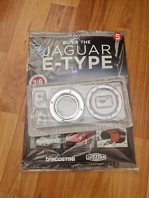 1/8 DEAGOSTINI Costruire il Proprio The Jaguar Auto Problema 5 Inc Parte - Immagine 1 di 2