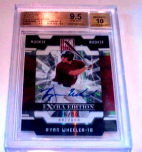 RYAN WHEELER RC 2009 ELITE EXTRA EDITION SIGNATURE STATUS#25/50 AUTO GRADE BGS10 - Picture 1 of 1