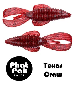 Rage Bug Style Plastic Beaver Creature Bait Punching Bass Fishing Lure 20ct 4" - Picture 1 of 33